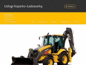 Usługi koparko ładowarką na terenie Oleśnicy